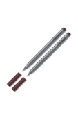 Faber Castell Faber Grip Finepen 0.4 Mm Keçe Kalem Kahve (5020151687) 2 Li Paket - 1