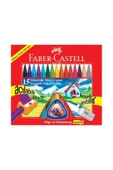 Faber Castell Silinebilir Wax Crayon Mum Boya 15 Renk - 1
