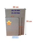 KampusKirtasiyem Duralit 1 Adet 50x70 2 Adet 35x50cm Hobi Karakalem Çizim Resim Altlığı 1.Kalitede 4mm Sağlam Esnemez - 1