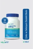 VELAVİT VELAVİT V-Biotin Plus 5000mcg Takviye Edici Gıda 60 Tablet - 1