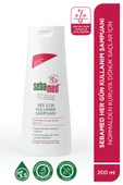 SEBAMED SEBAMED Besleyici ve Onarıcı Etkili Normal ve  Kuru Saç Tiplerine Uygun Her Gün Kullanım Şampuan 200 ml - 1