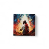 İsa'nın Yükselişi Ahşap Dekor thumbnail 2