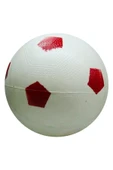 CAN OYUNCAK Etli Plastik Sert Çocuk Futbol-voleybol Topu Beyaz - 1