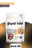 PURELİFE PLUS TAVUKLU LOKMALIK KEDİ ÖDÜL MAMASI 60GR - 1