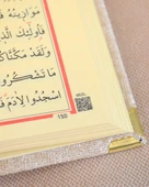 Özel Kutulu Kuran Seti Medine-i Münevvere | Kuran-ı Kerim + Tesbih + Esans | Şık ve Anlamlı Hediye - 4