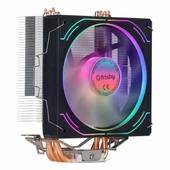 Frisby FCL-F1334C ARGB AM5/1700P Siyah İşlemci Hava Soğutucu thumbnail 1