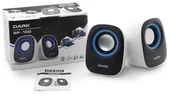 Dark Dk-ac-sp100 1+1 Multımedya Usb Speaker Beyaz - 2