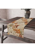 Alkan Homes Punch Nakış Desen 3 Boyutlu Masa Örtüsü Runner 45×100 cm - 2