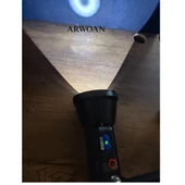 GK6698 Uzun Menzilli LED Projektör Fener | 3000 Metre Aydınlatma Mesafesi | Şarjlı El Feneri | Kamp & Arama Kurtarma thumbnail 5