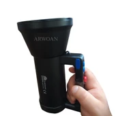 GK6698 Uzun Menzilli LED Projektör Fener | 3000 Metre Aydınlatma Mesafesi | Şarjlı El Feneri | Kamp & Arama Kurtarma thumbnail 4