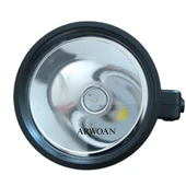 GK6697 Uzun Menzilli LED Projektör Fener | 10W Güçlü Aydınlatma | 7 Saat Çalışma Süresi | Taşınabilir Şarjlı El Feneri - 4