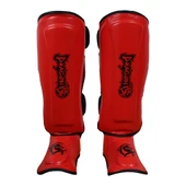 DragonDo 40715-P Kaval Ayak Koruyucu Kırmızı Profesyonel Kick Boks Kaval Koruyucu - 1