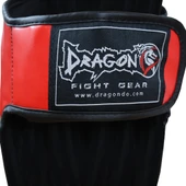 DragonDo 40715-P Kaval Ayak Koruyucu Kırmızı Profesyonel Kick Boks Kaval Koruyucu - 4