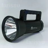 Gold Kama GK6697 Uzun Menzilli LED Şarj Edilebilir Projektör El Feneri 10W thumbnail 2