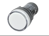 XKOREN 16 mm 220V AC/DC LED'Lİ BEYAZ SİNYAL LAMBASI (10ADET) thumbnail 2