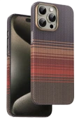 Fuchsia iPhone 16 Pro Kevlar Manyetik Şarj Uyumlu Kılıf - 2