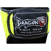 DragonDo 40715-P Kaval Ayak Koruyucu Neon Sarı Profesyonel Kick Boks Kaval Koruyucu - 4
