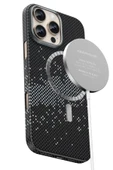 Fuchsia iPhone 16 Pro Kevlar Manyetik Şarj Uyumlu Kılıf - 7