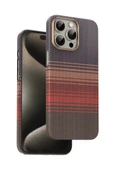 Fuchsia iPhone 16 Pro Kevlar Manyetik Şarj Uyumlu Kılıf - 8