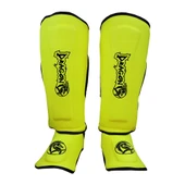 DragonDo 40715-P Kaval Ayak Koruyucu Neon Sarı Profesyonel Kick Boks Kaval Koruyucu - 1