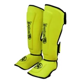 DragonDo 40715-P Kaval Ayak Koruyucu Neon Sarı Profesyonel Kick Boks Kaval Koruyucu - 2