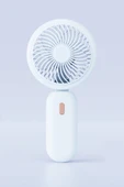 Taşınabililir Mini Usb Şarjlı 3 Kademeli El Masaüstü Vantilatör Fan Soğutucu YM88220 - 12