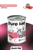 PURELİFE PATE SIĞIR ETLİ YETİŞKİN KEDİ KONSERVE MAMA 400GR - 1