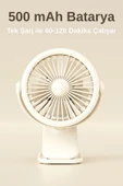3 Kademe Usb Şarjlı Mandallı 360° Taşınabilir Fan Vantilatör Soğutucu YM88221 - 10
