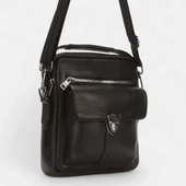 Lederax Hakiki Deri Orta Boy Omuz Çantası El Çantası LD594 thumbnail 4