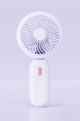 Taşınabililir Mini Usb Şarjlı 3 Kademeli El Masaüstü Vantilatör Fan Soğutucu YM88220 - 8