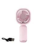 Taşınabililir Mini Usb Şarjlı El Masaüstü Vantilatör Fan Soğutucu YM88206 - 12