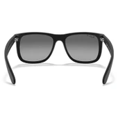 Ray-Ban Justin 4165 622/T3 Black-Light Grey Polarize Güneş Gözlüğü - 5