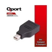 Qport Q-mdp2 Mini Display Port Erkek - Display Port Dişi Çevirici - 2