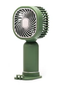 Taşınabililir Mini Usb Şarjlı El Masaüstü Vantilatör Fan Soğutucu YM88206 - 1