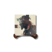 İsa'nın Profil Portresi Ahşap Dekor thumbnail 1