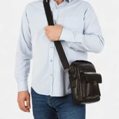 Lederax Hakiki Deri Orta Boy Omuz Çantası El Çantası LD594 thumbnail 1