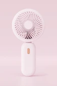 Taşınabililir Mini Usb Şarjlı 3 Kademeli El Masaüstü Vantilatör Fan Soğutucu YM88220 - 4