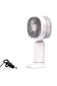Taşınabililir Mini Usb Şarjlı El Masaüstü Vantilatör Fan Soğutucu YM88206 - 9