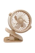 3 Kademe Usb Şarjlı Mandallı 360° Taşınabilir Fan Vantilatör Soğutucu YM88221 - 6