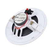 MagicVoice MV-6724 13 CM 6 Watt 8 Ohm 5" Beyaz Trafosuz Alçıpan Hoparlör - 2