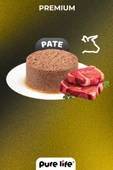 PURELİFE PATE KUZULU YAVRU KEDİ KONSERVE MAMA 400GR - 2