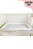 Jaju Baby Beyaz Montessori Yatak Bariyer 100x200 Beşik Kenar Koruma Özel Ölçü - 3