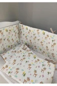 Jaju Baby 80*130 Geyik Desenli Montessori/beşik Kenar Koruma - 1