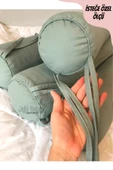 Jaju Baby Yeşil Montessori Yatak Bariyer 80x130 Beşik Kenar Koruma Özel Ölçü - 2