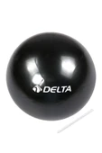 Delta 25 cm Dura-Strong Mini Pilates Topu Denge Egzersiz Topu-SİYAH - 1