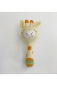 Jaju Baby Amigurumi Zürafa Müslin Uyku Arkadaşı Ve Çıngırak Set - 2