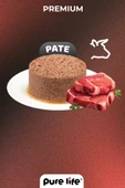 PURELİFE PATE SIĞIR ETLİ YETİŞKİN KÖPEK KONSERVE MAMA 400GR - 4