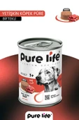 PURELİFE PATE SIĞIR ETLİ YETİŞKİN KÖPEK KONSERVE MAMA 400GR - 1
