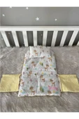 Jaju Baby Sarı Wafle Pike Kumaş Ceylan Tasarım Bebek Alt Açma Çantalı - 2