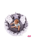 Jaju Baby Bebek ve Çocuk İçin 2'si 1 Arada, Evcil Hayvan Minderi, Yürümeye Başlayan Çocuk İçin Oyun Minderi - 4